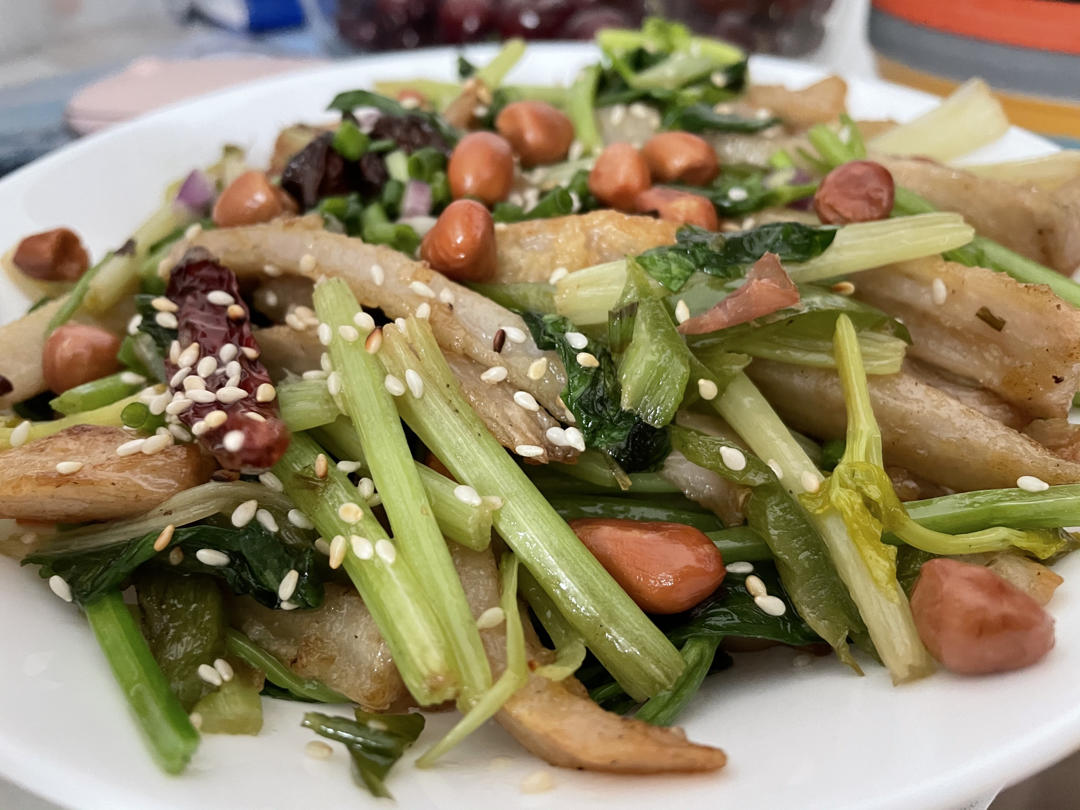 可以当零食吃的干煸藕丝