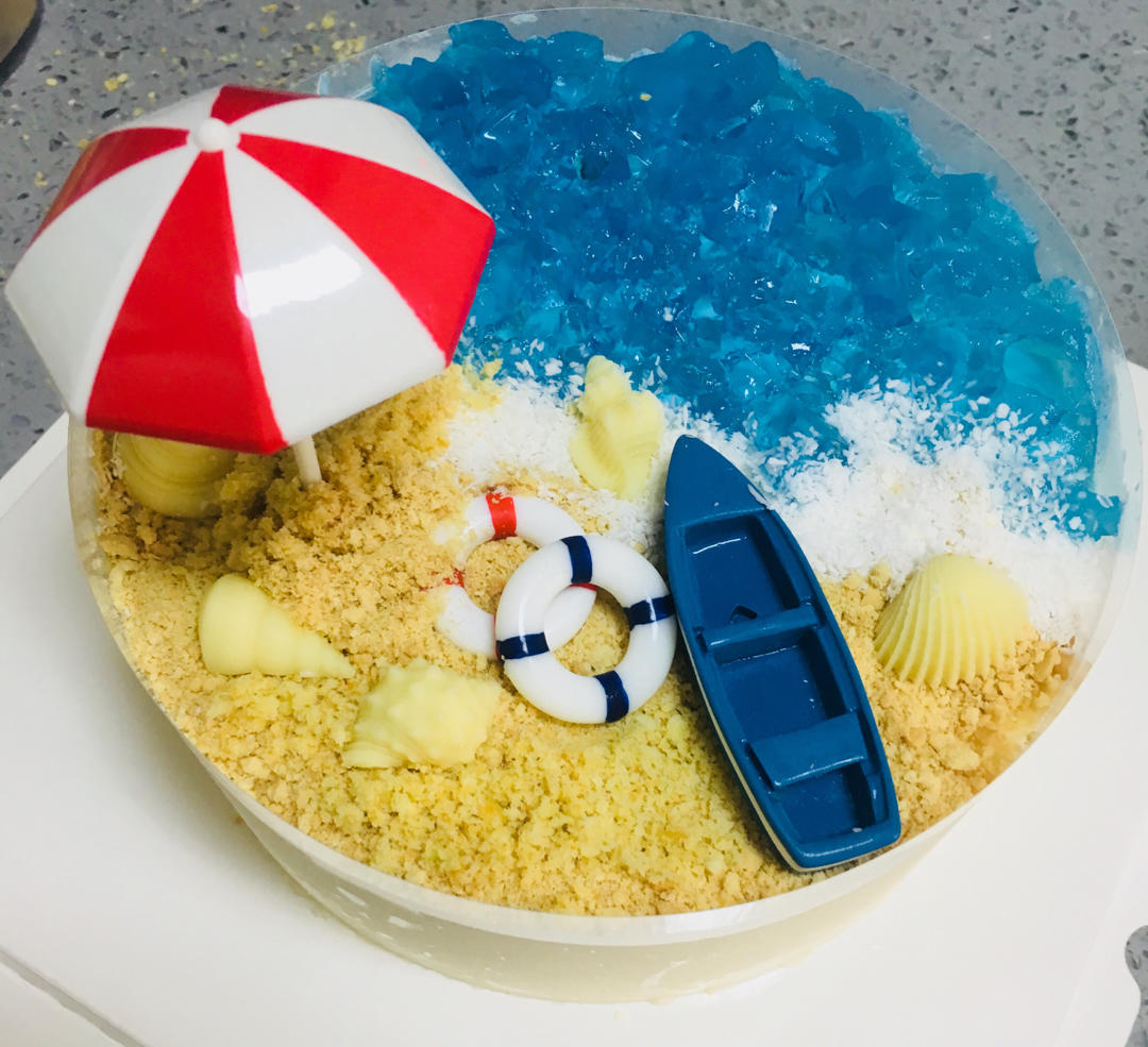 海洋酸奶慕斯蛋糕
