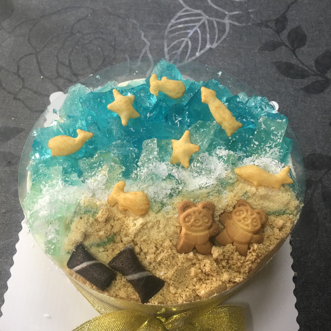 海洋酸奶慕斯蛋糕