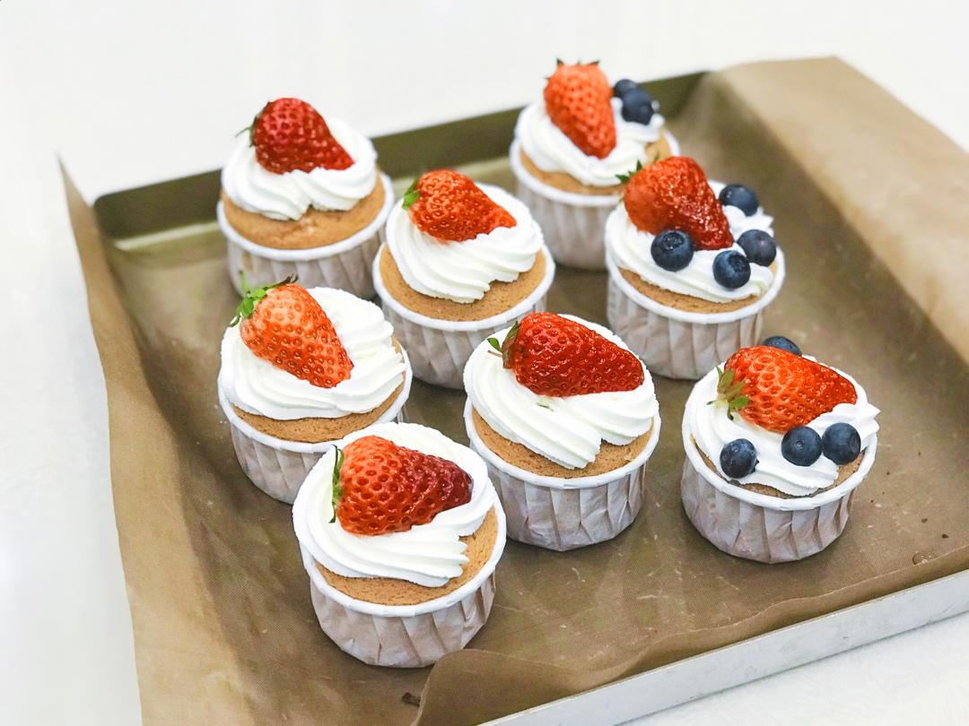 ins风纸杯蛋糕【小清新，口感一流】