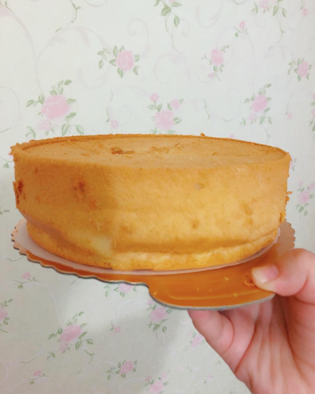 6寸原味戚风蛋糕
