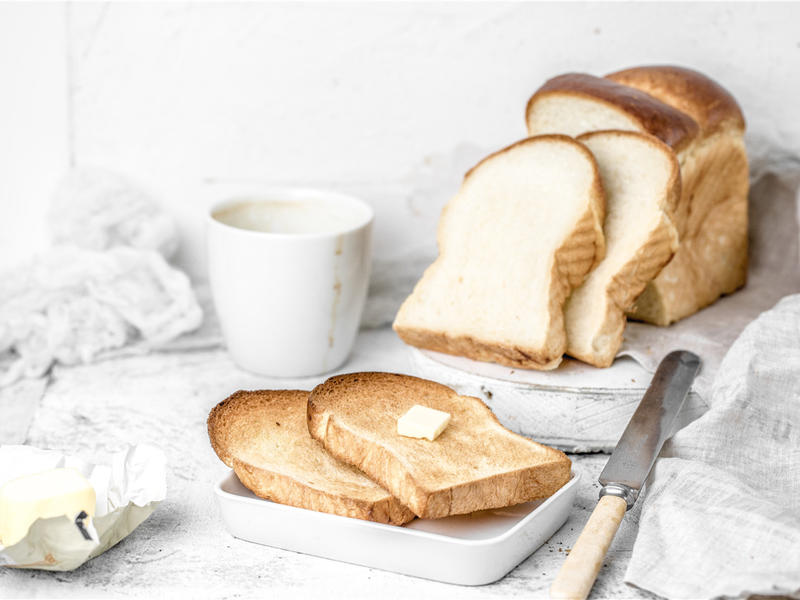 纯奶手撕吐司的做法 步骤1