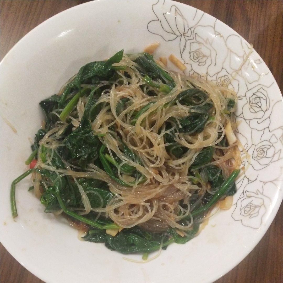 万能凉拌菜料汁（凉拌菠菜粉丝）