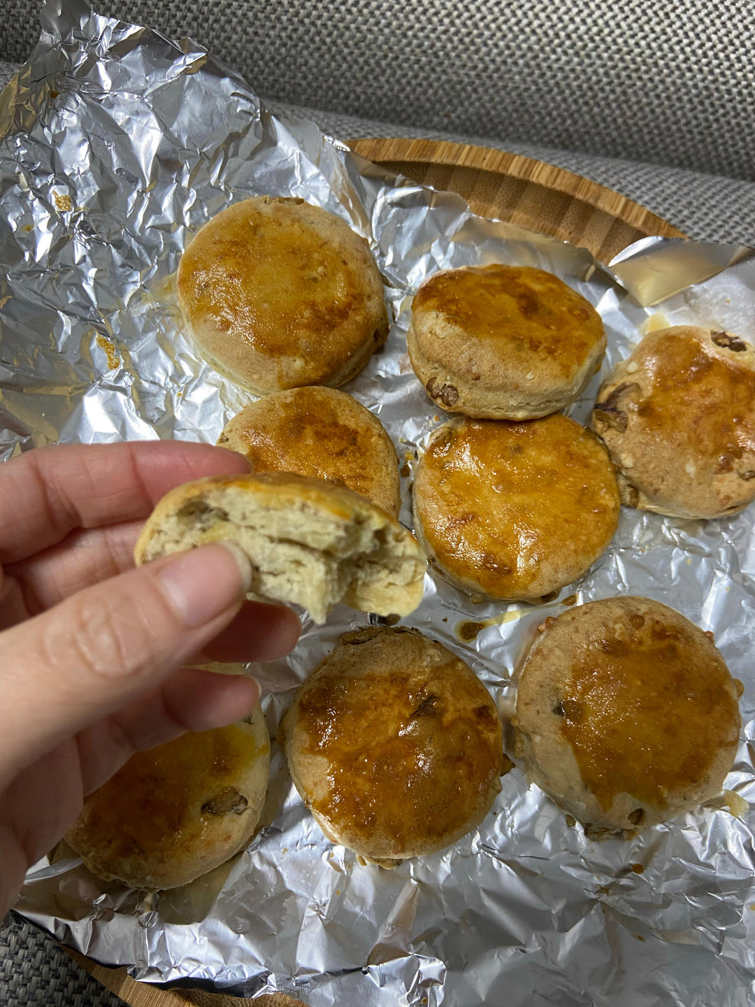 一定要尝试！爆炸好吃的！淡奶司康！【空气炸锅司康】