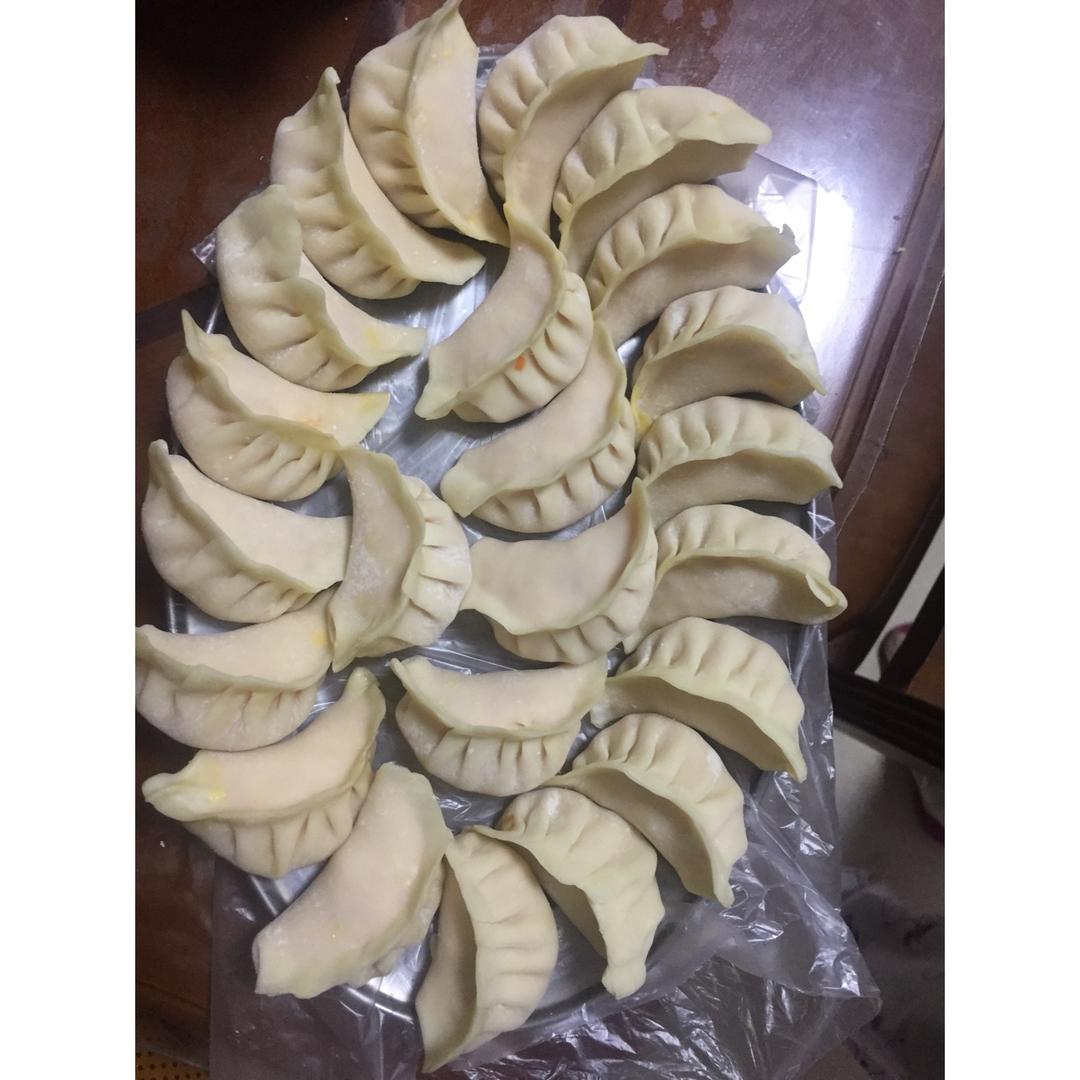 大肚饺子包法