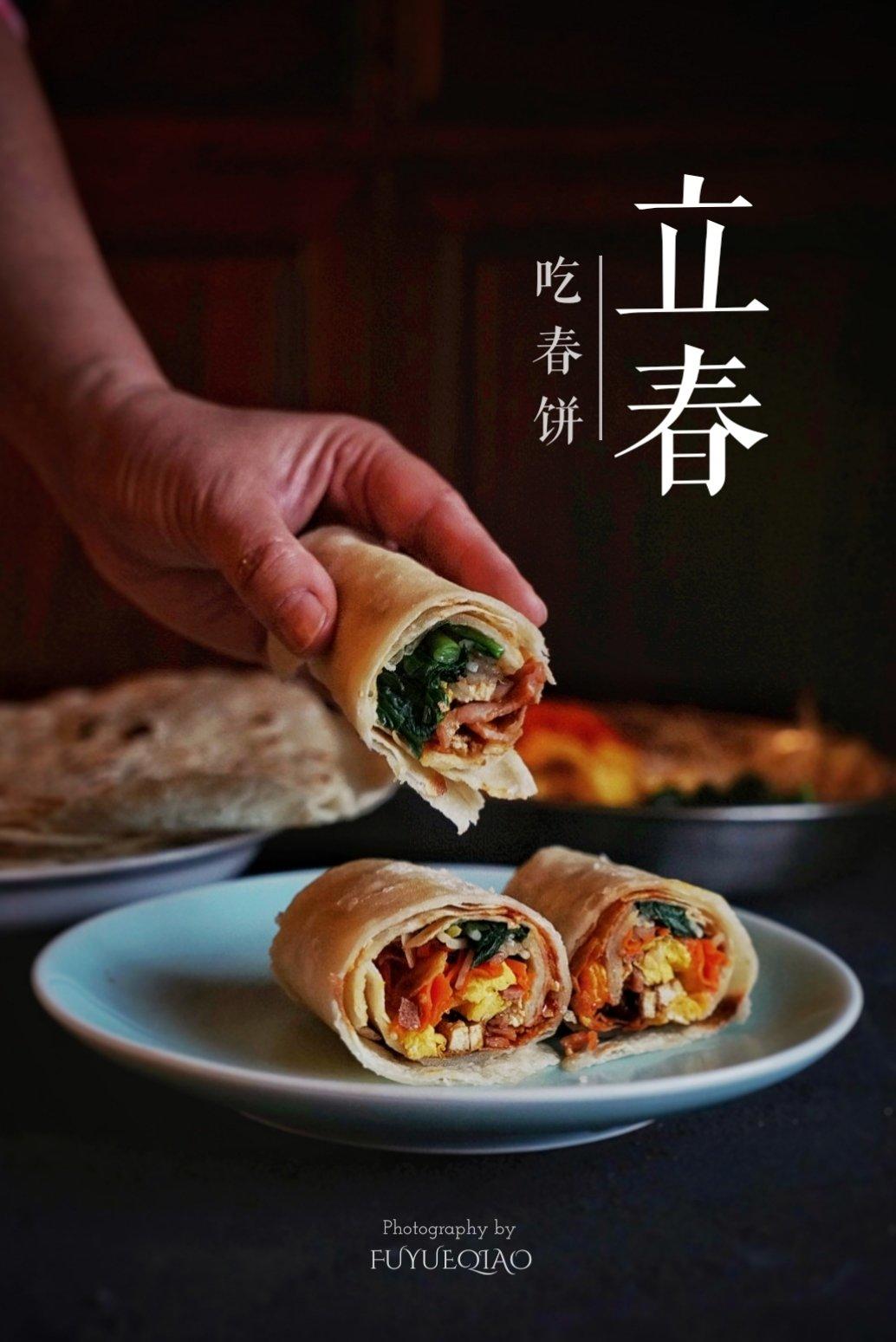 卷饼、春饼皮又薄又软还有韧劲的秘方