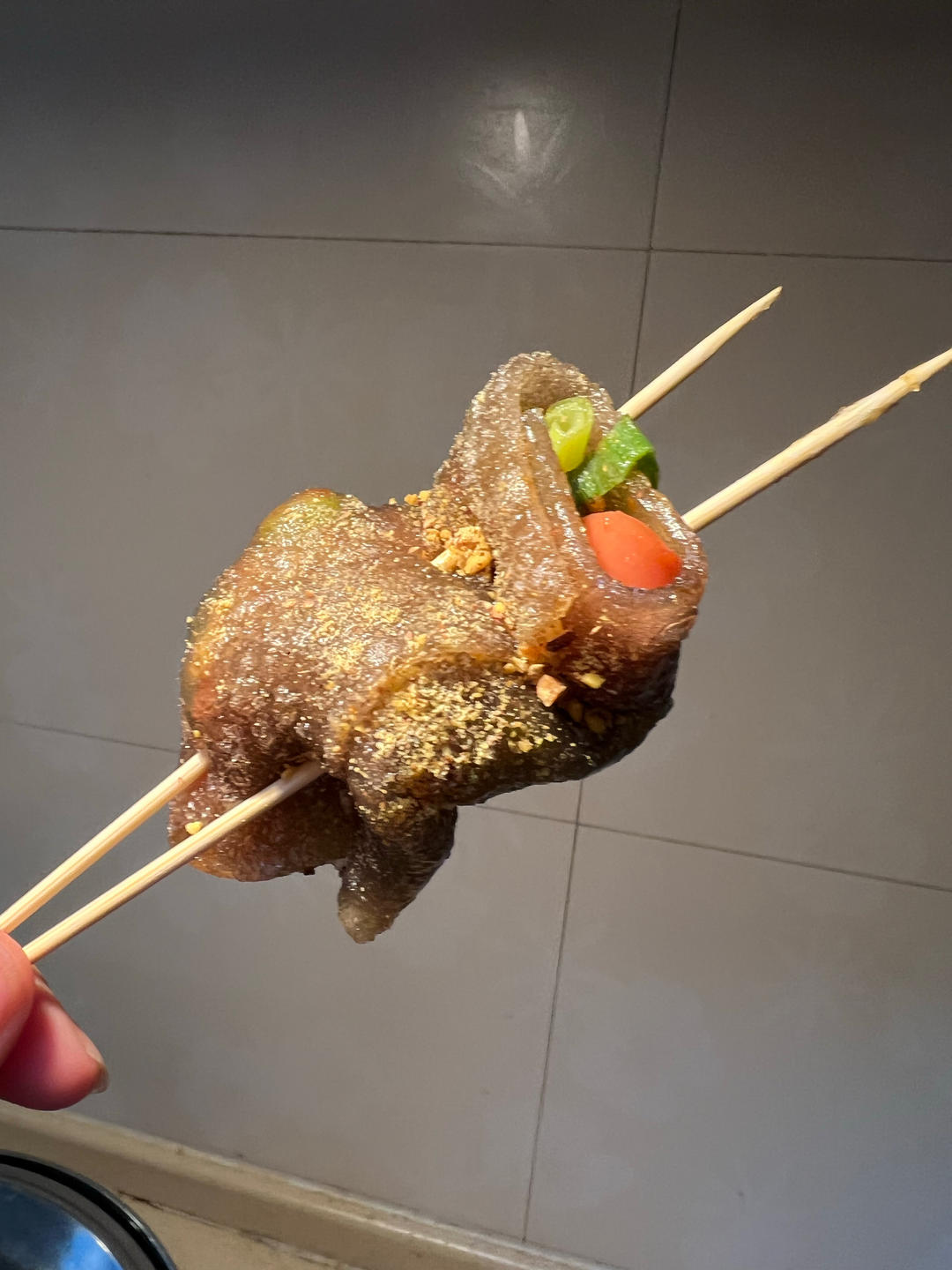 比肉还好吃的重庆烧烤苕皮（平底锅简易版  ）