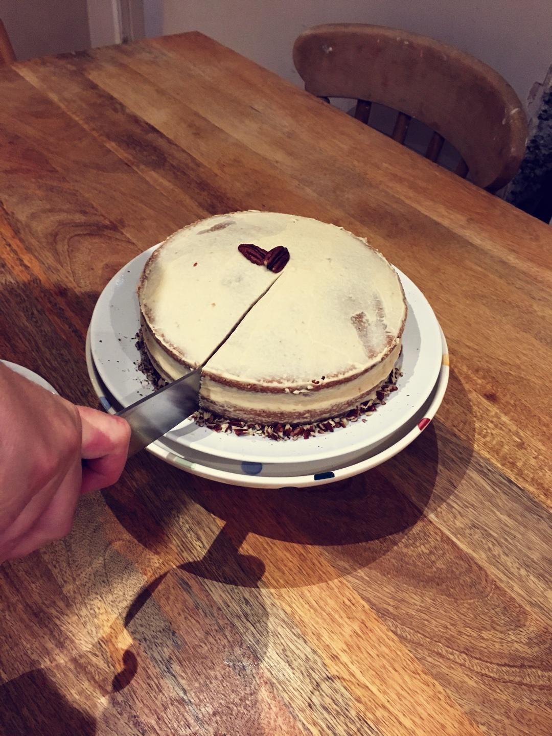 碧根果咖啡蛋糕Peans Coffee Cake的做法