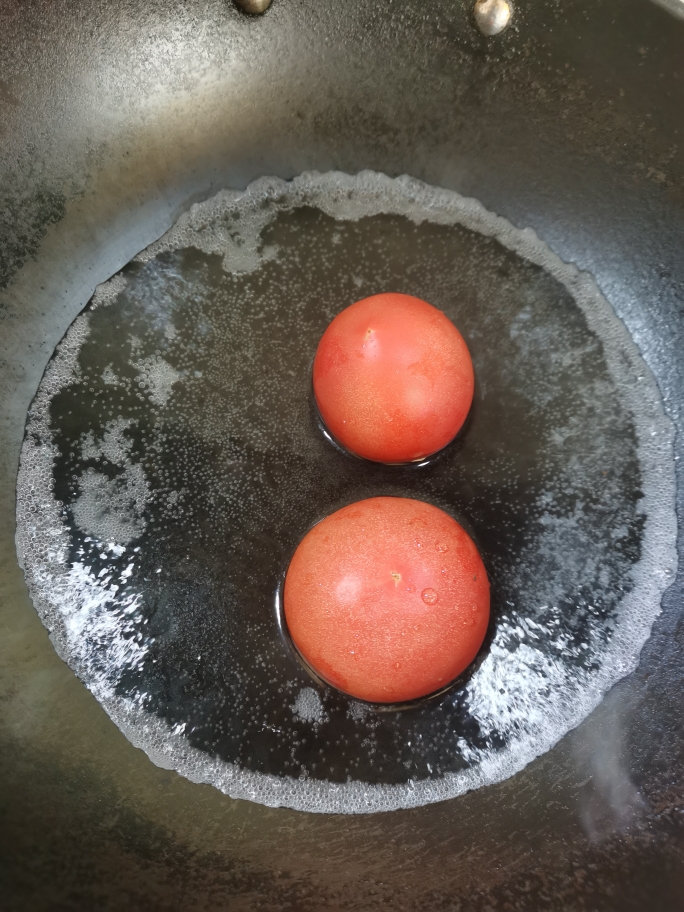 零失败的西红柿面疙瘩汤的做法 步骤4