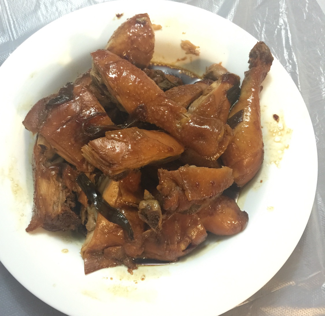 姜葱豉油鸡