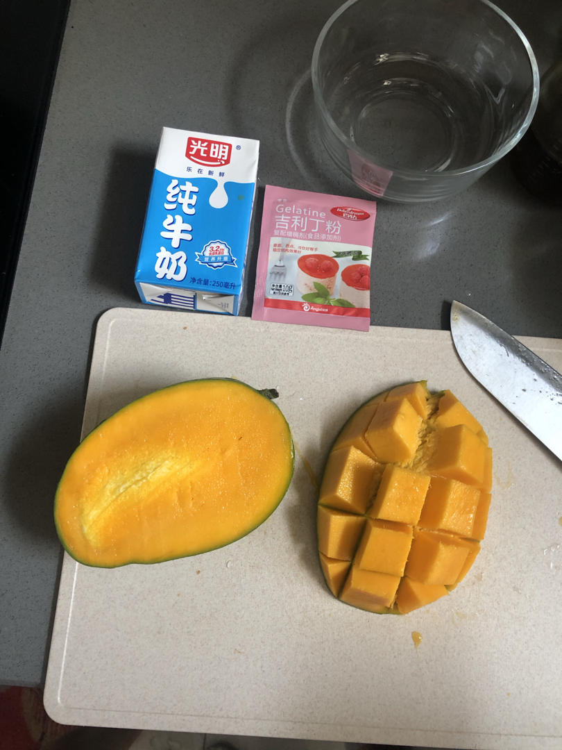 芒果布丁，原来这款甜点的做法这么简单！