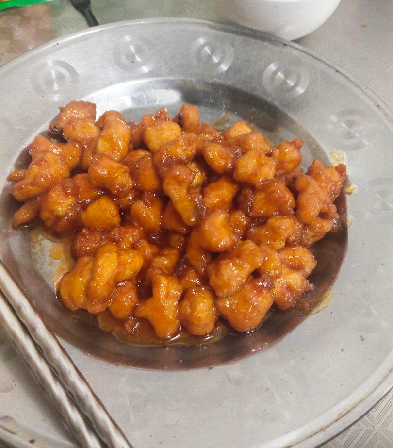 糖醋里脊（鸡肉版）