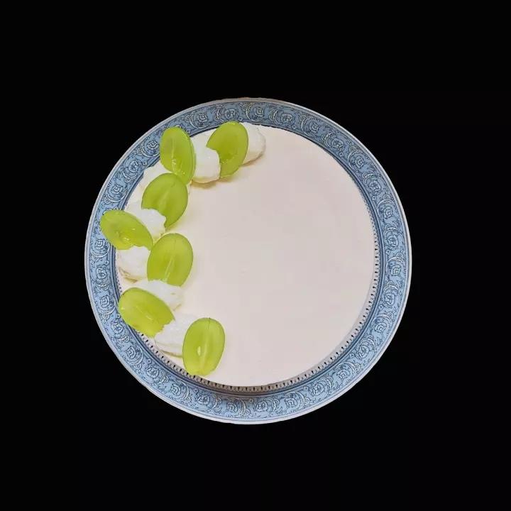 搬运【青提酸奶慕斯蛋糕】—cooking tree