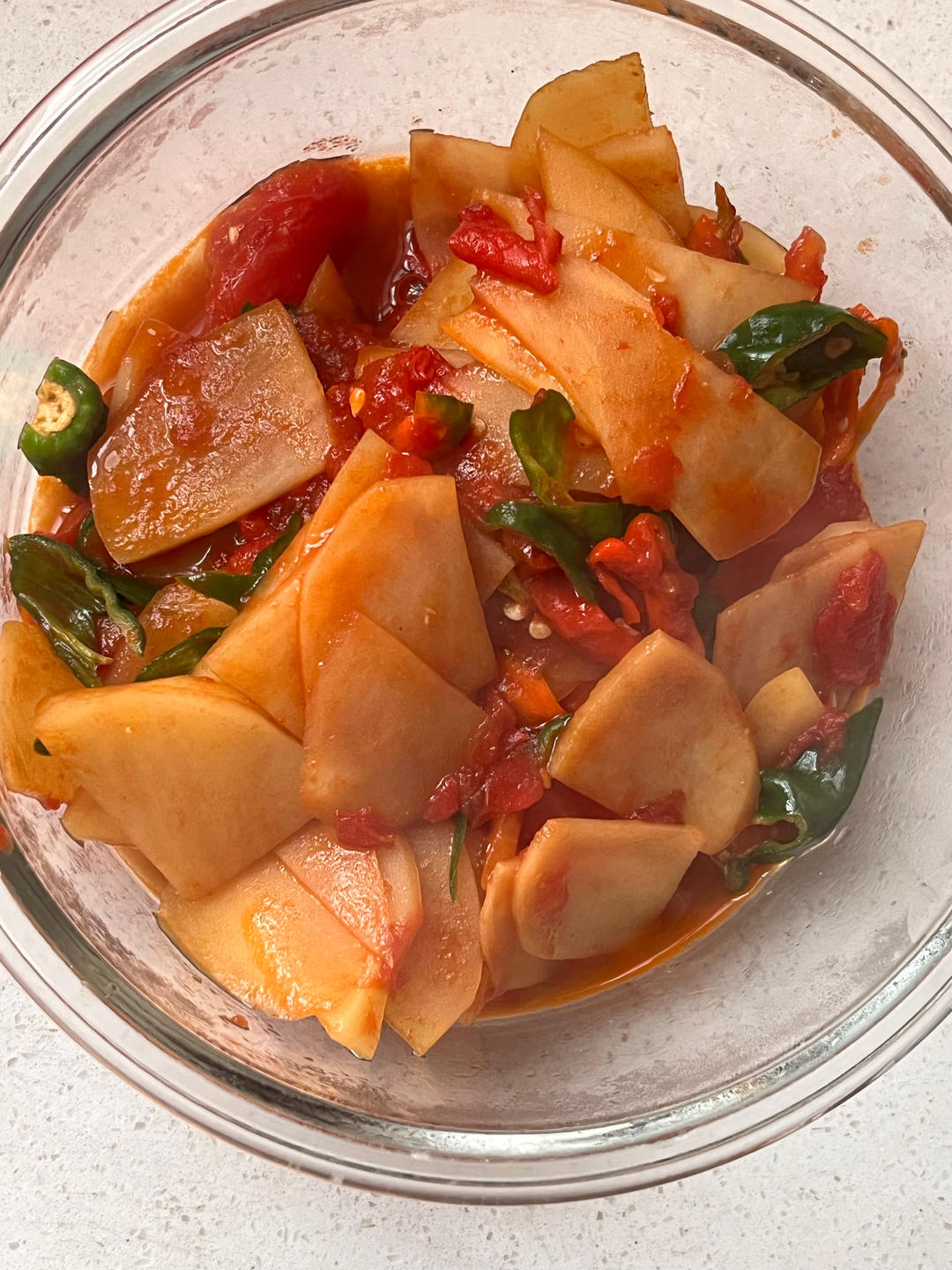 超级下饭菜红绿灯（番茄辣椒炒土豆）