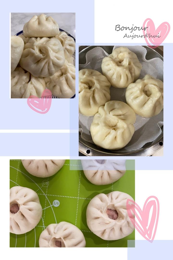 手工包子（肚脐包）