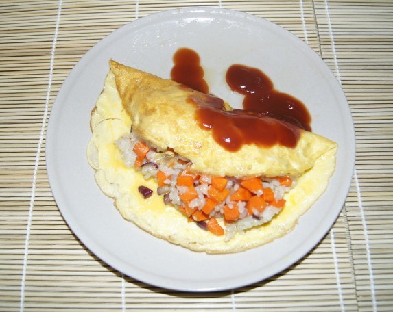 简单蛋包饭