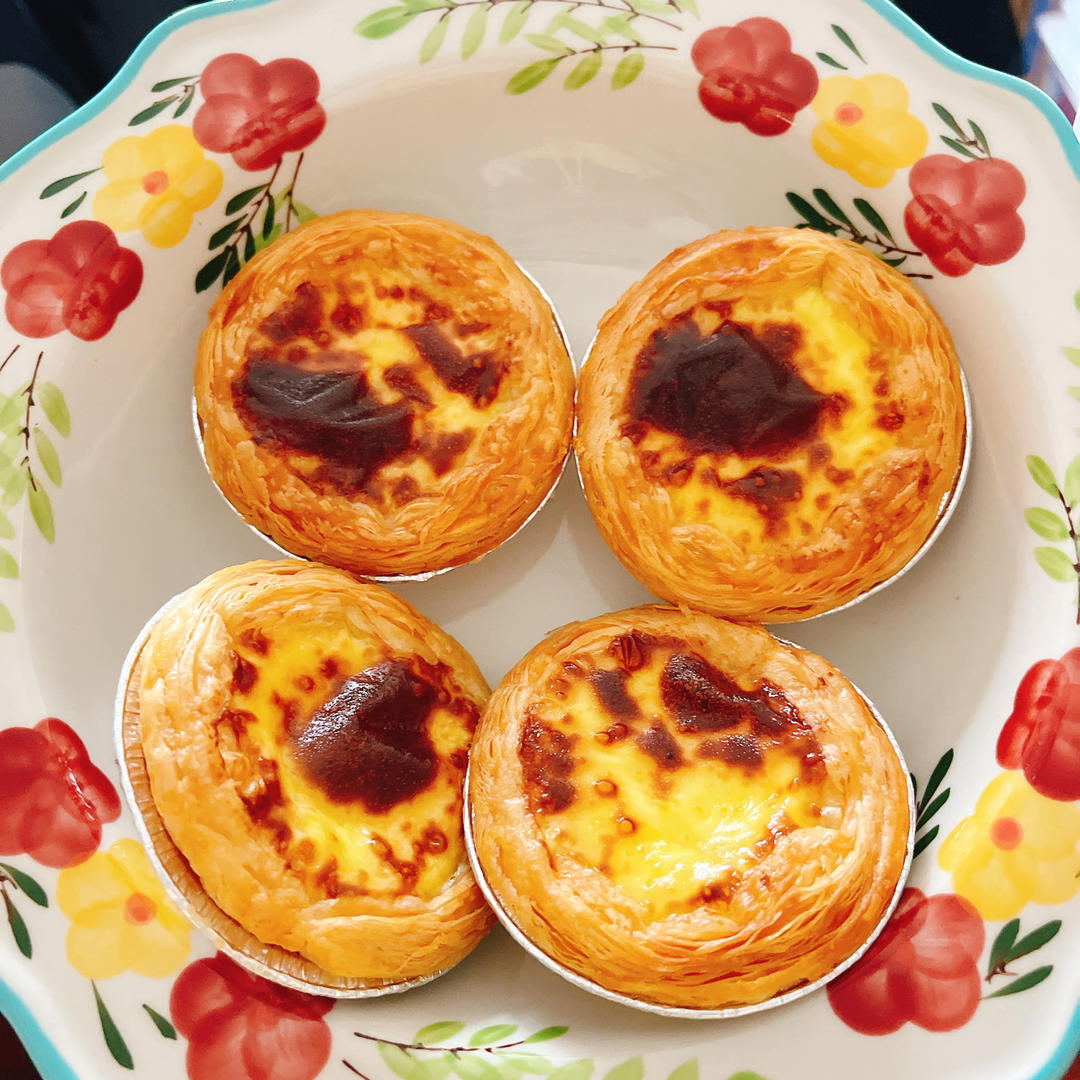 懒人版空气炸锅蛋挞