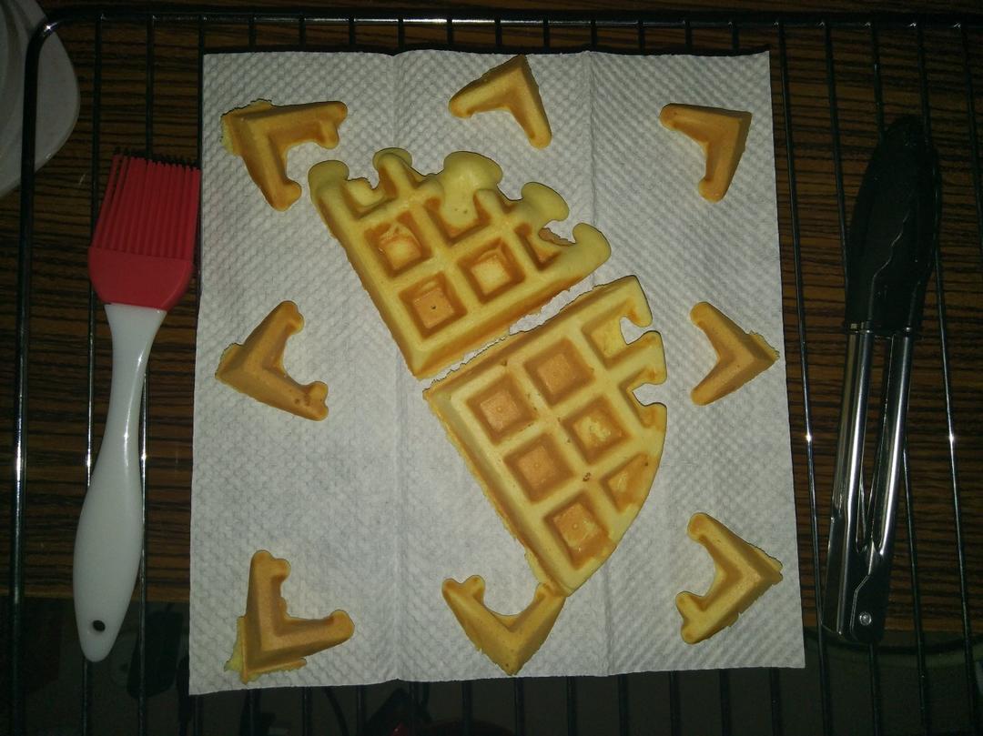 经典格子华夫饼 Belgian Waffle