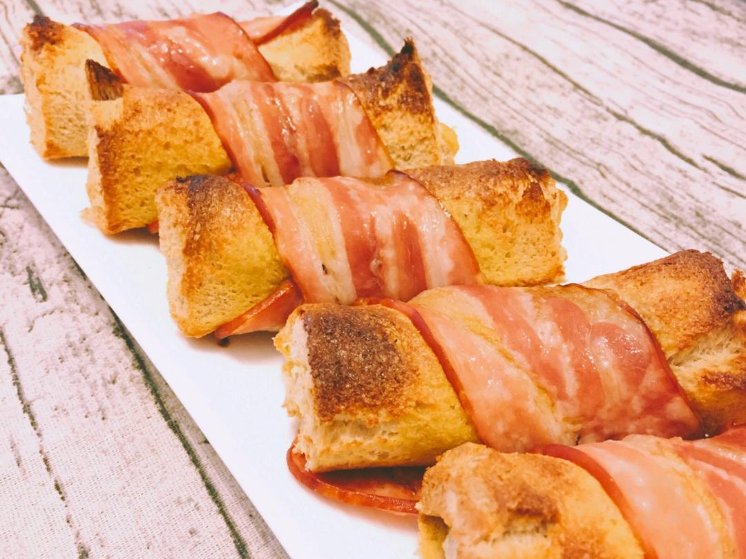 面包 培根吐司卷 sakura_k做的培根吐司卷