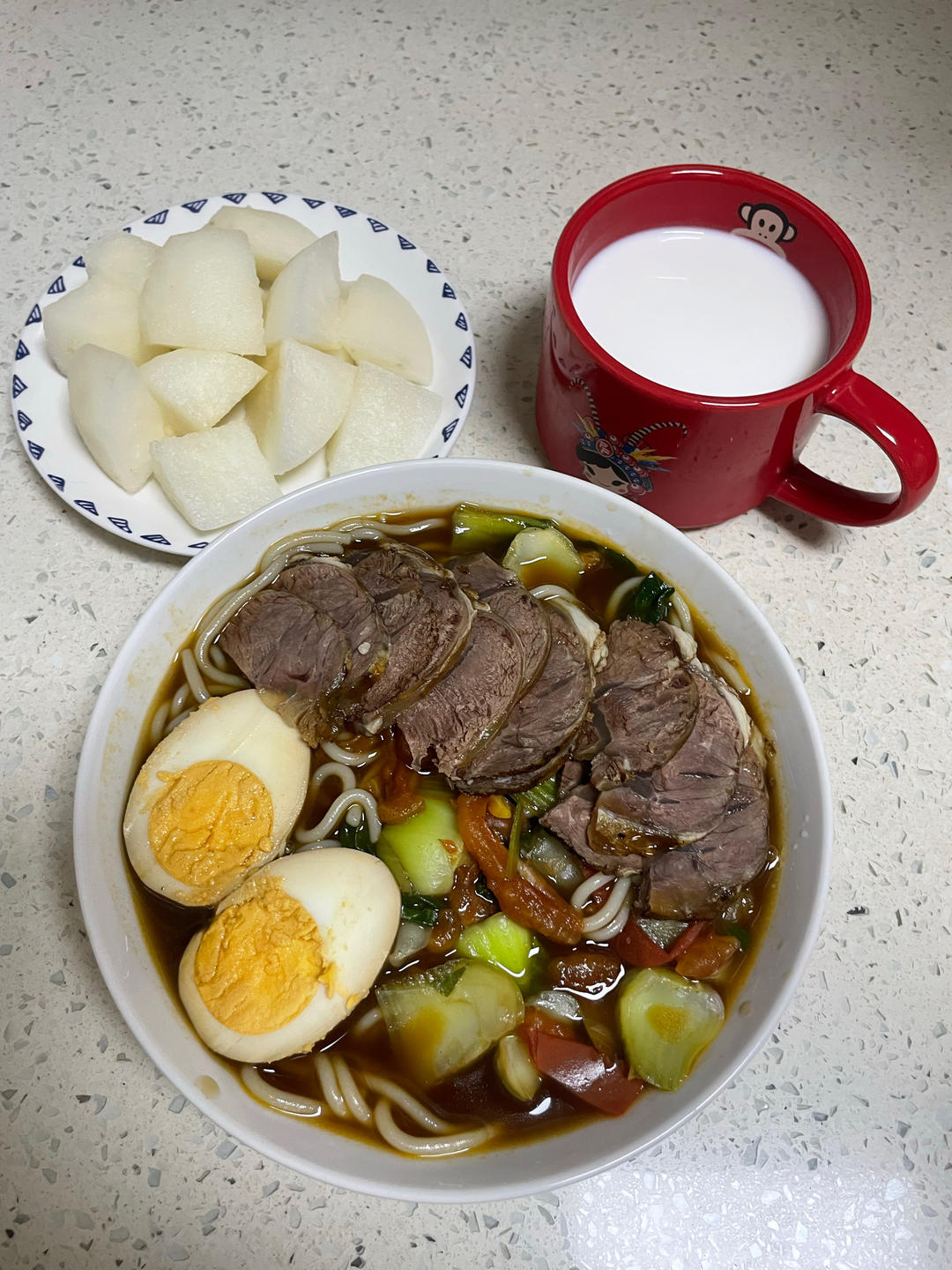老母亲版小学生早餐 （升级为初中生早餐啦）