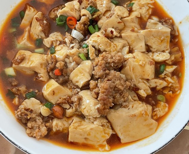 肉沫焖豆腐
