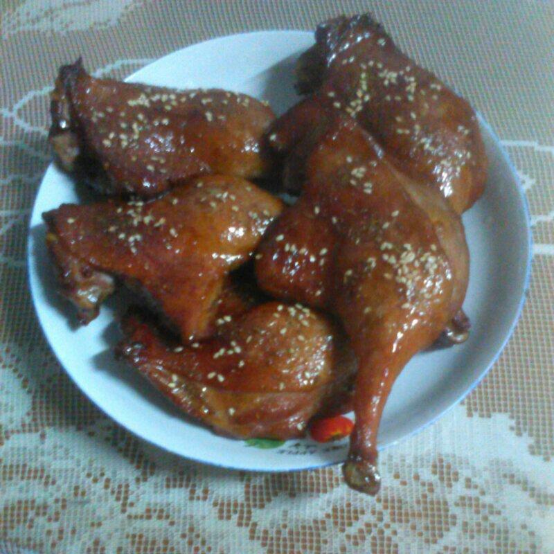 香烤鸭腿