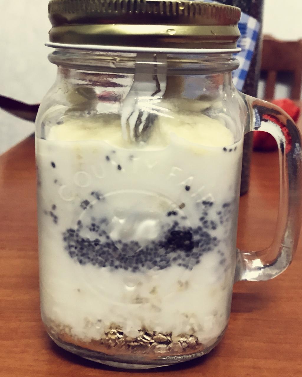 basic overnight oats 时下最流行的营养健康冷藏式隔夜免煮燕麦基本款
