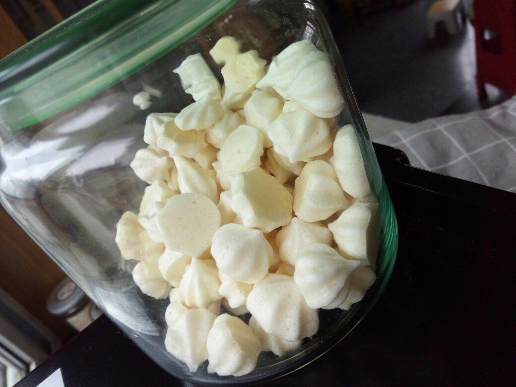 如何做出有棱有角+色调美美的蛋白糖