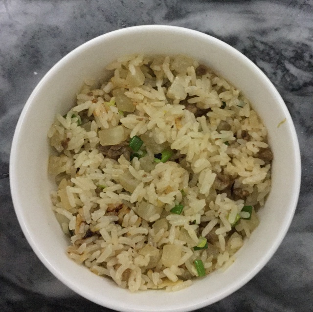 萝卜肉焖饭--松下SR-ANY151-P IH变频电饭煲