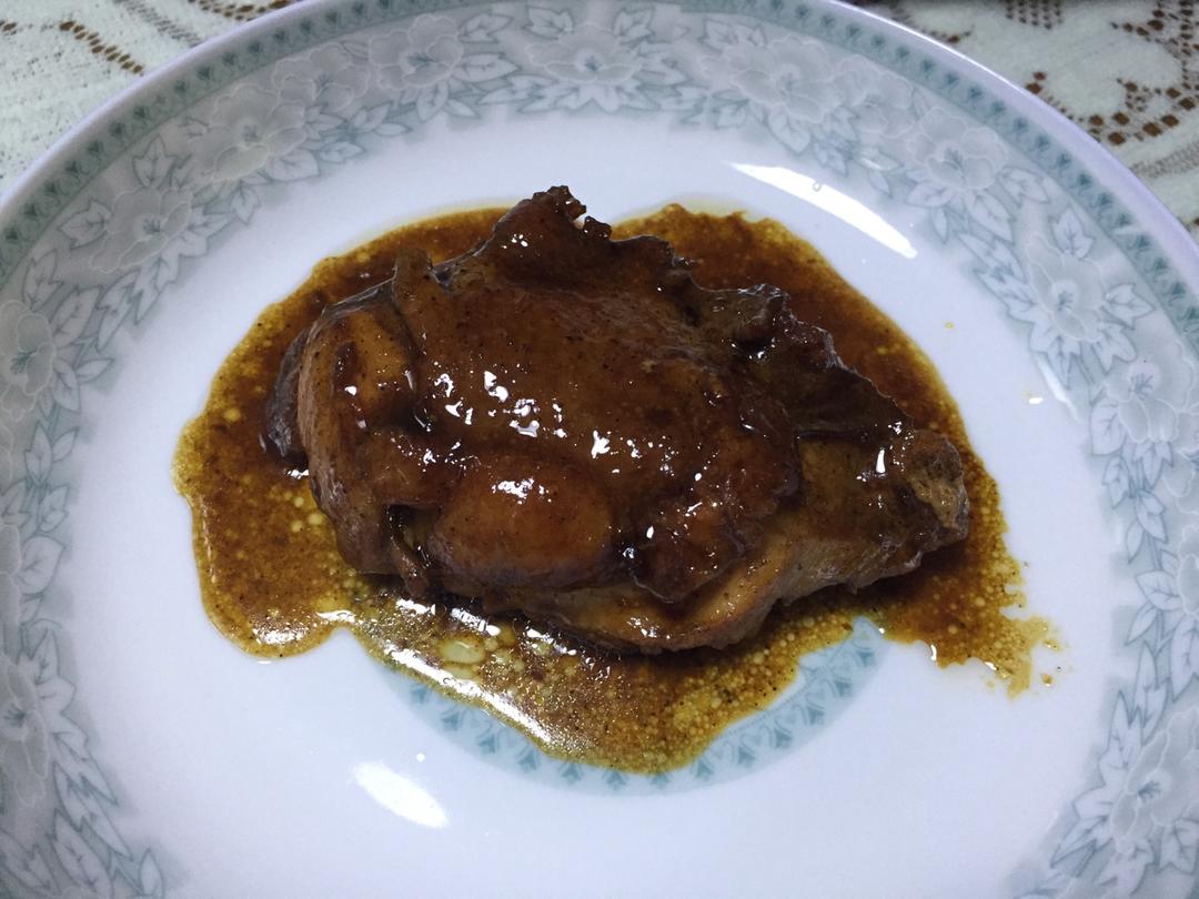 浓香照烧黑椒鸡腿