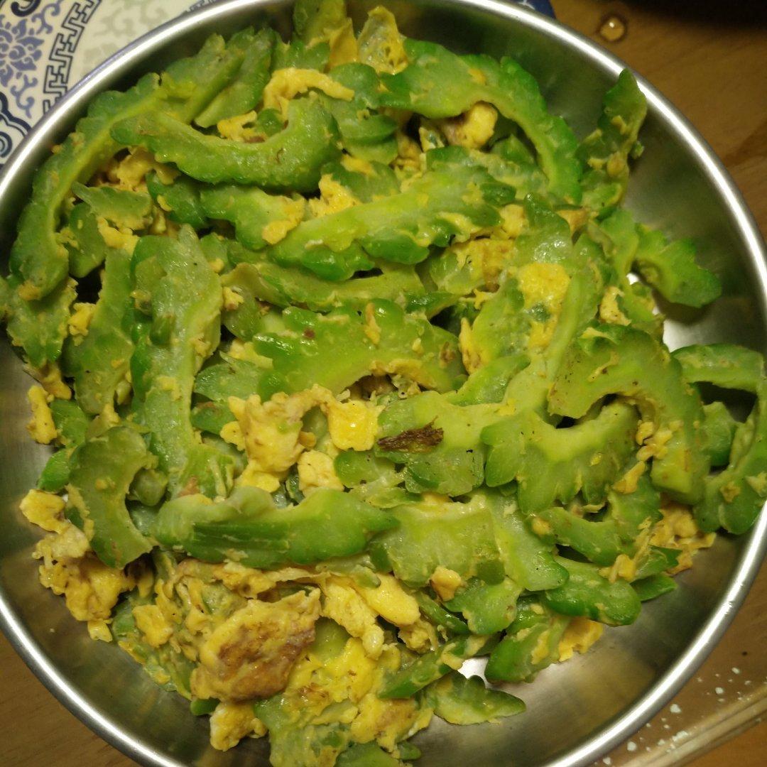 苦瓜炒蛋（清火菜）