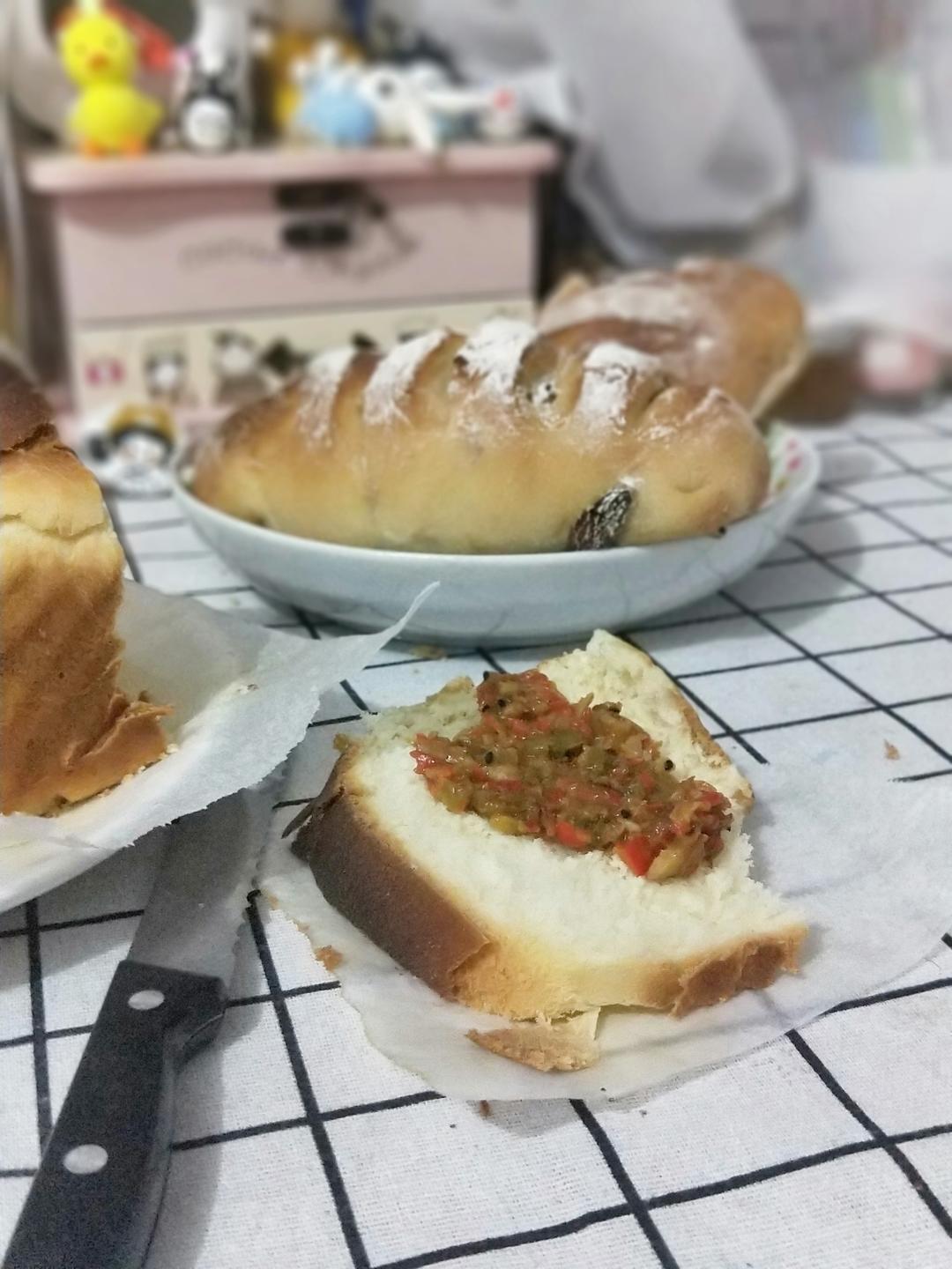 纯奶手撕吐司的做法 步骤1