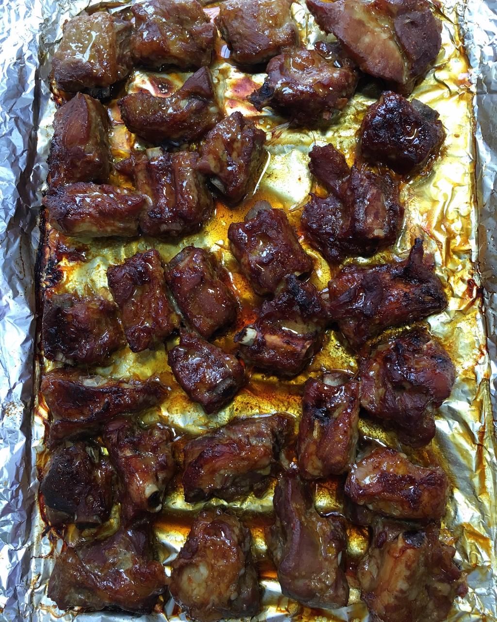 锡纸烤排骨