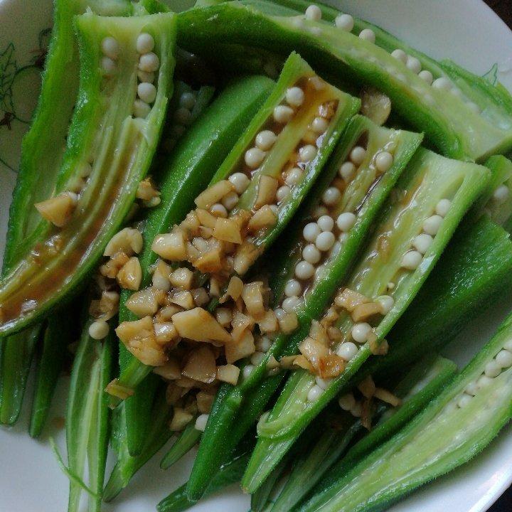 ‼️从此爱上秋葵‼️
白灼秋葵