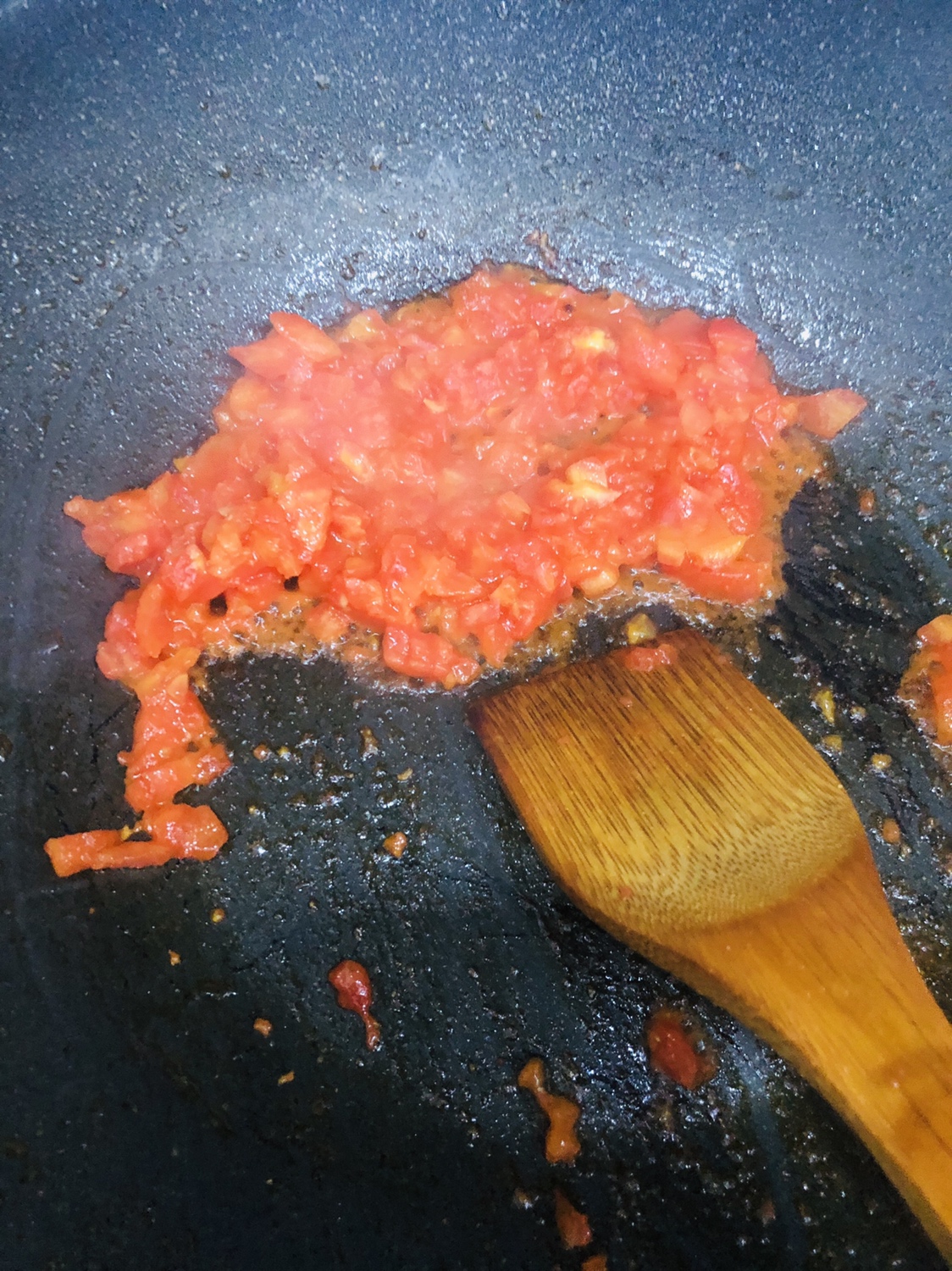 西红柿🍅鸡蛋噶达汤的做法 步骤3