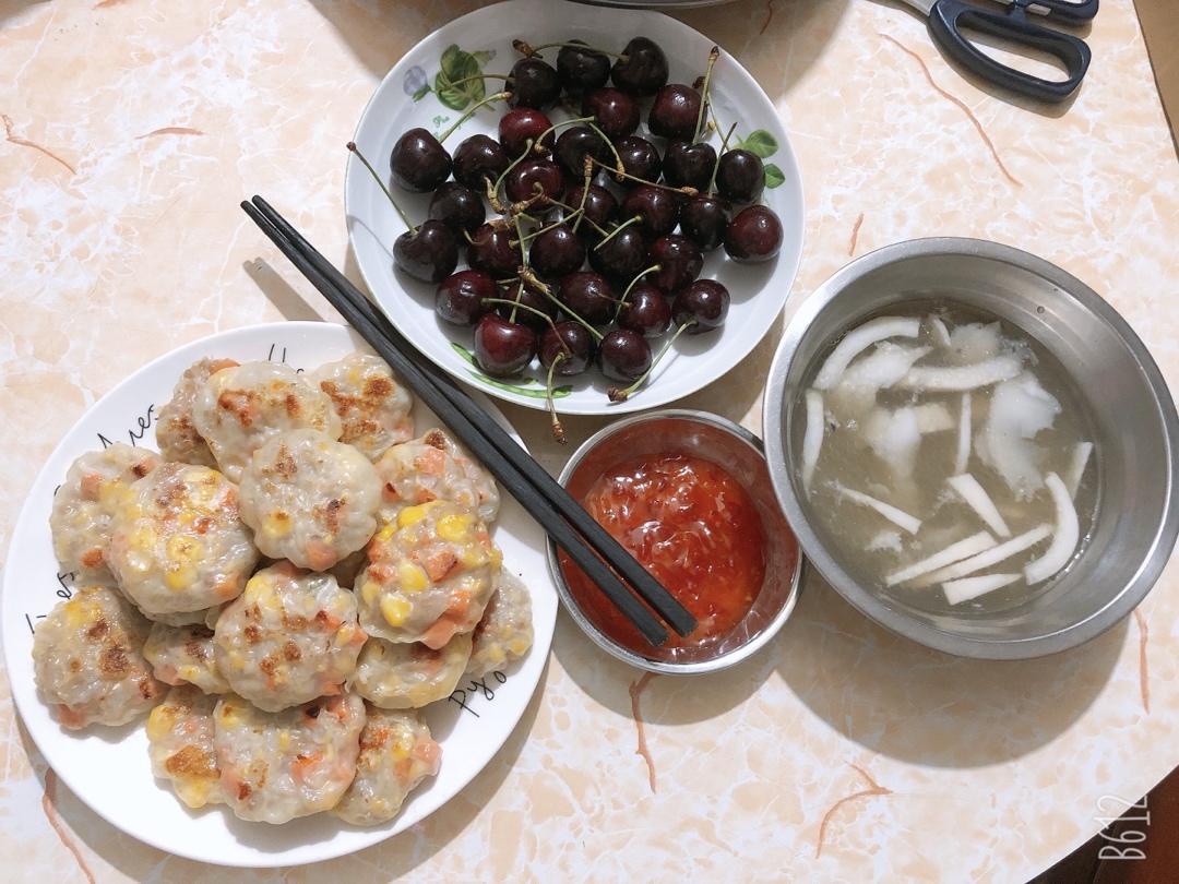 香煎玉米饼