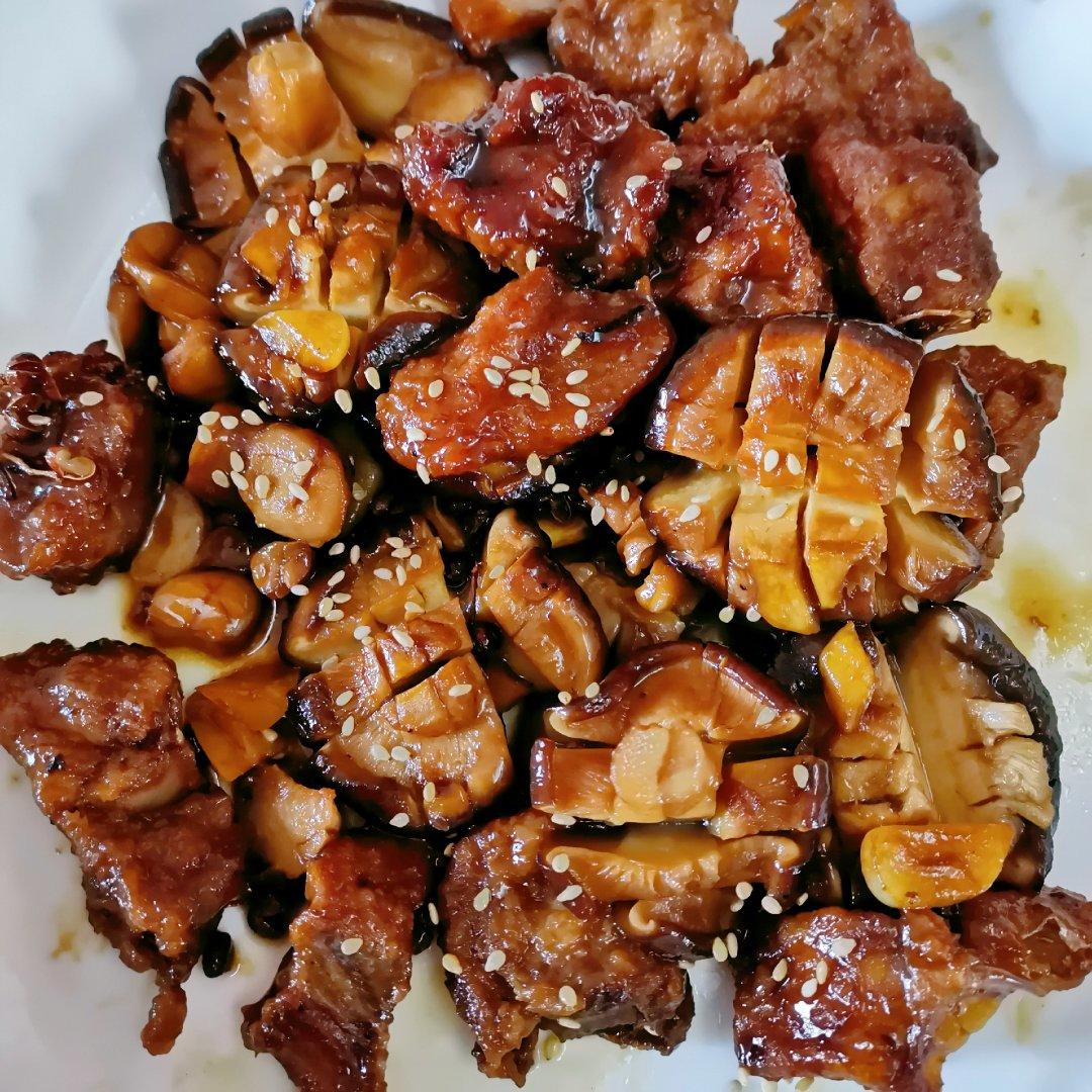 超下饭香菇素鲍鱼