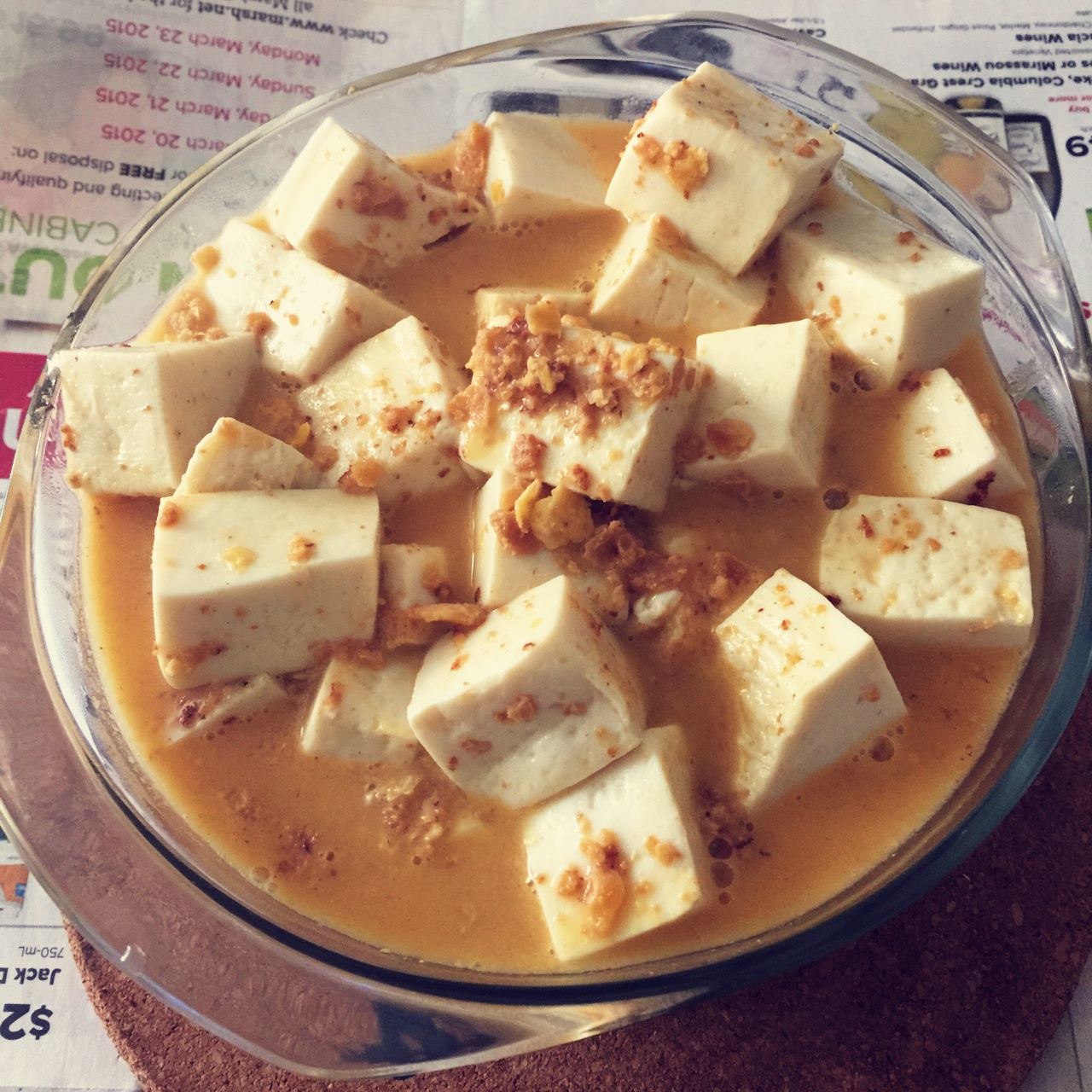 蟹黄豆腐