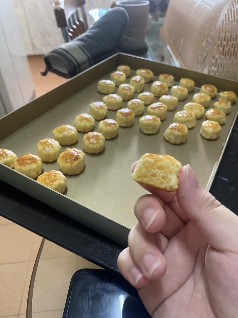 简单快手迷你奶油司康（消耗淡奶油/无黄油无泡打粉）