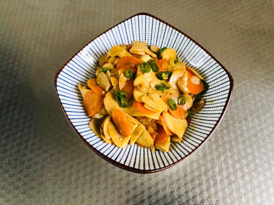 老丁的私房菜-美极杏鲍菇