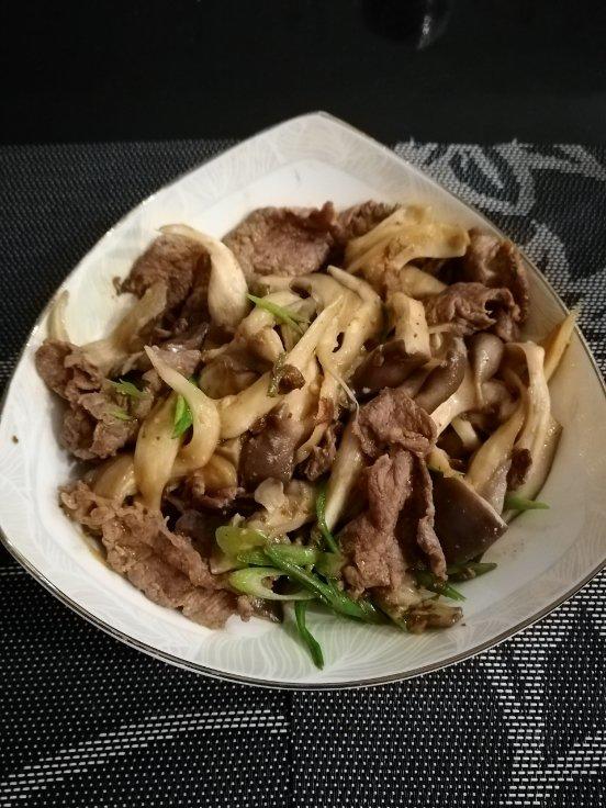 蘑菇炒肉