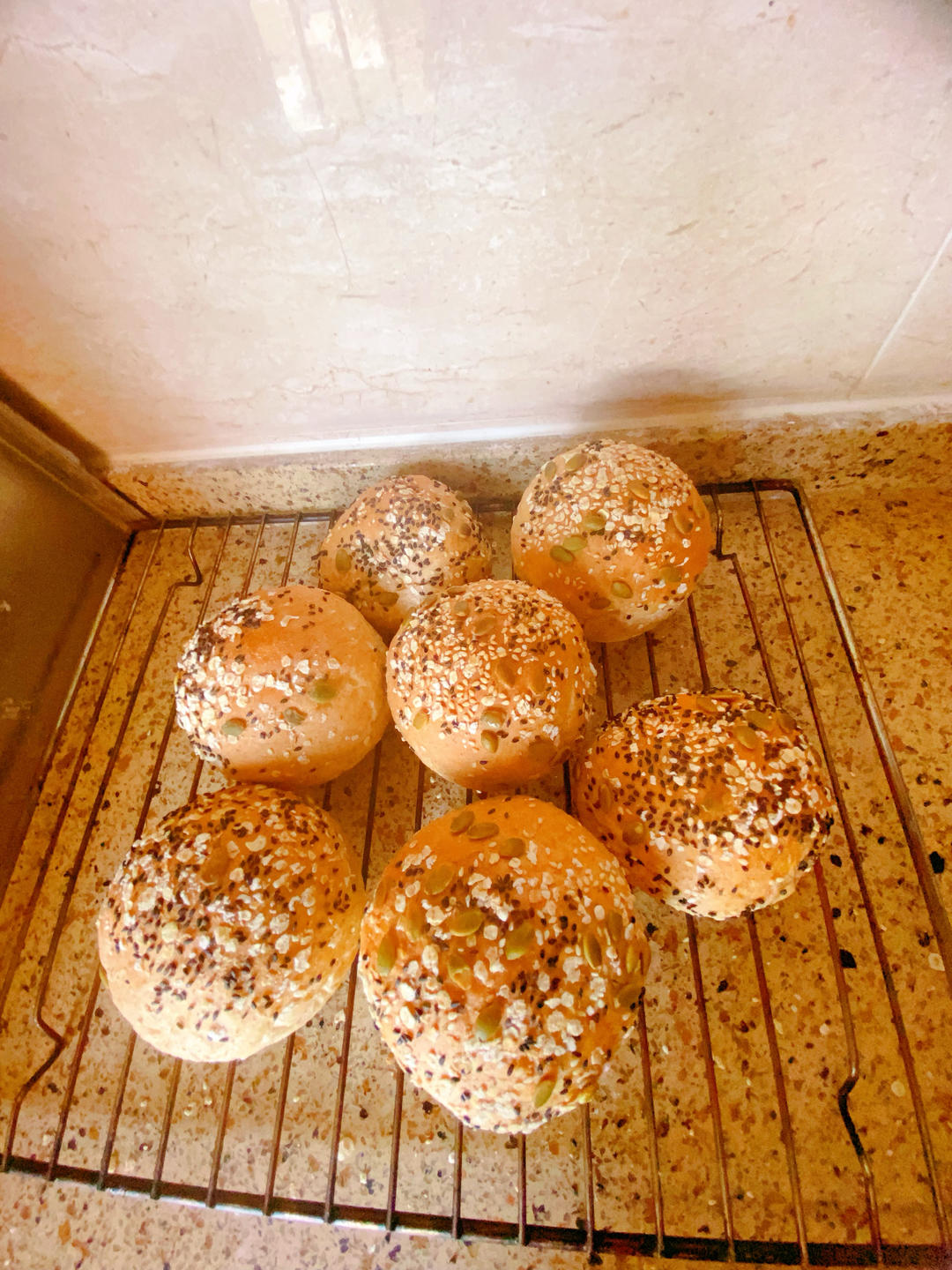 🍔低卡全麦汉堡胚｜低糖低油｜超柔软｜一次发酵｜省时省力