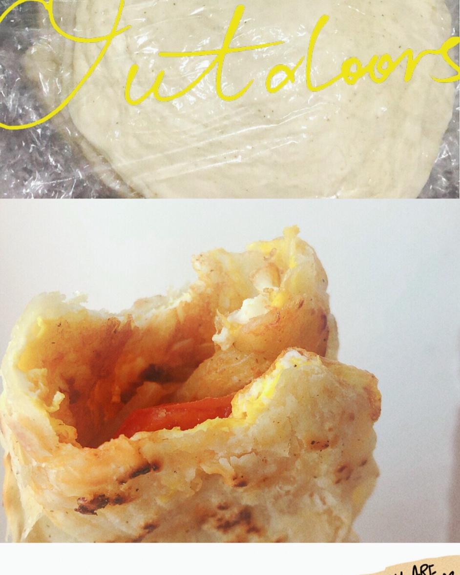简单易做超级详细的手抓饼皮