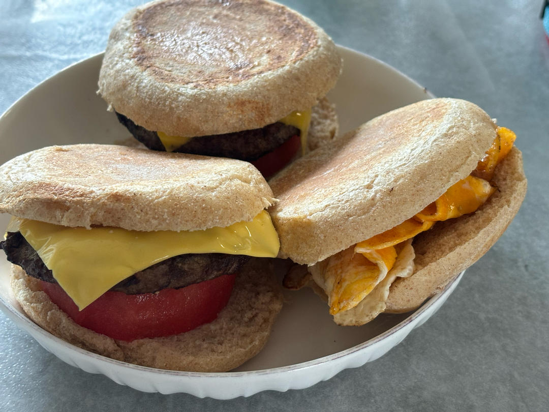 麦芬面包胚（少油少盐）