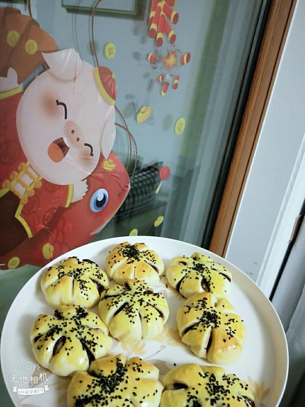 早餐豆沙包