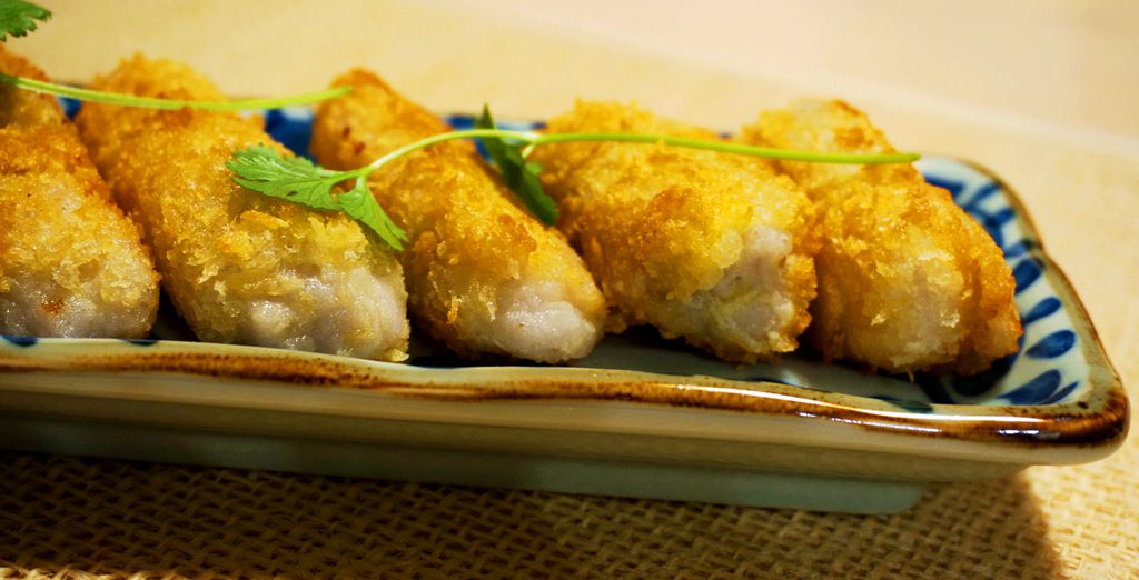 酥香芋泥卷