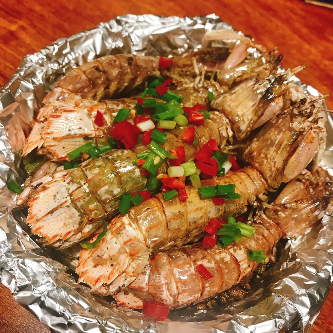 椒盐皮皮虾