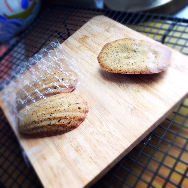 橙香红茶玛德琳