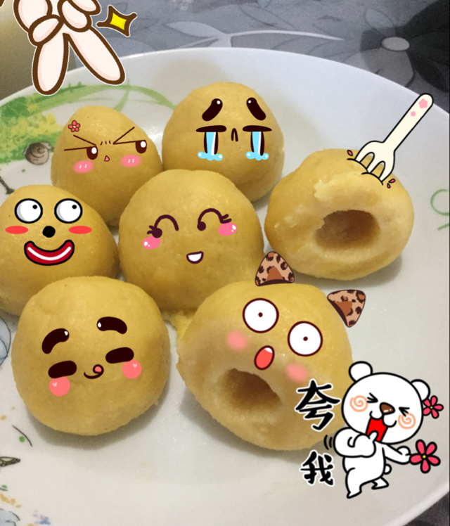 豆渣窝窝头