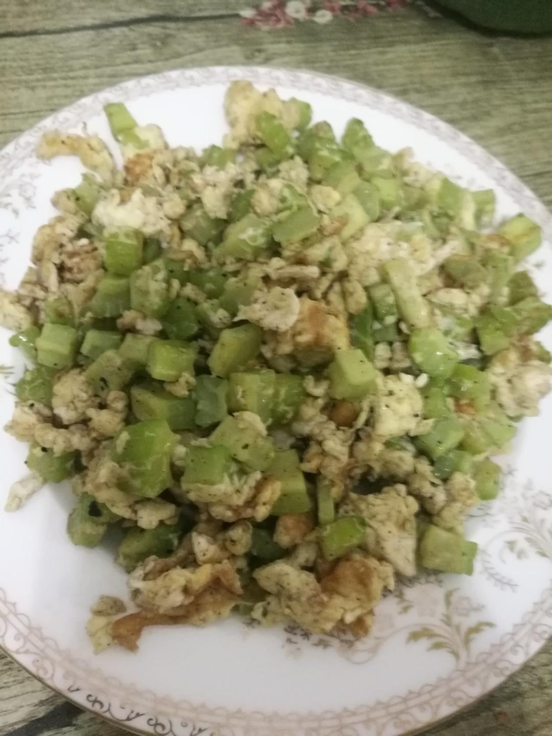 去火的下饭菜-  鸡蛋苦瓜碎